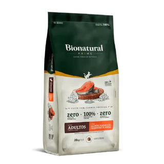Ração Bionatural Prime 7,5Kg Salmão Gatos Adultos 