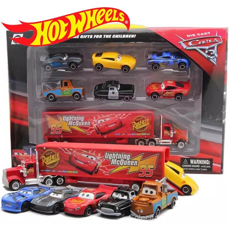 Hot Wheels Hot Wheels 1 : 64 Pixar Escalas Relâmpago McQueen Carro ...