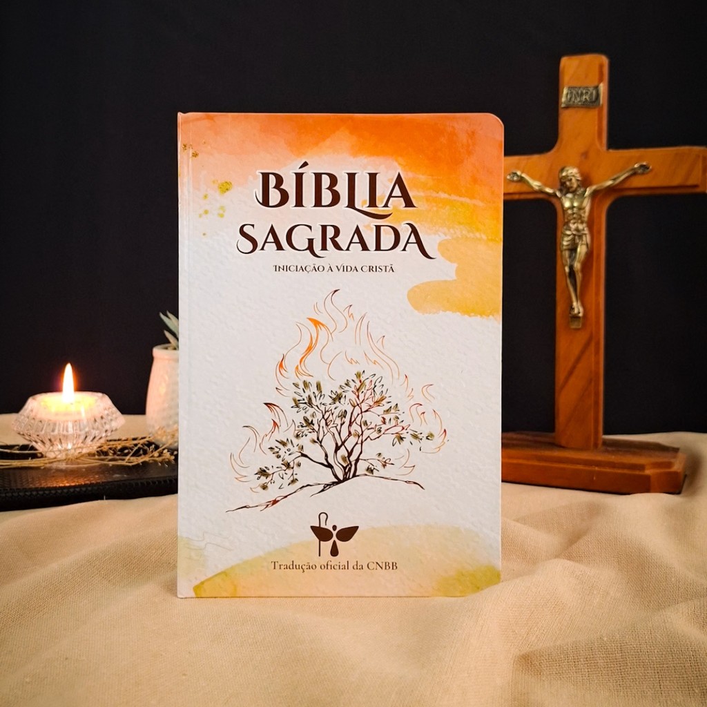 Bíblia Sagrada Iniciação à Vida Cristã - CNBB | Shopee Brasil