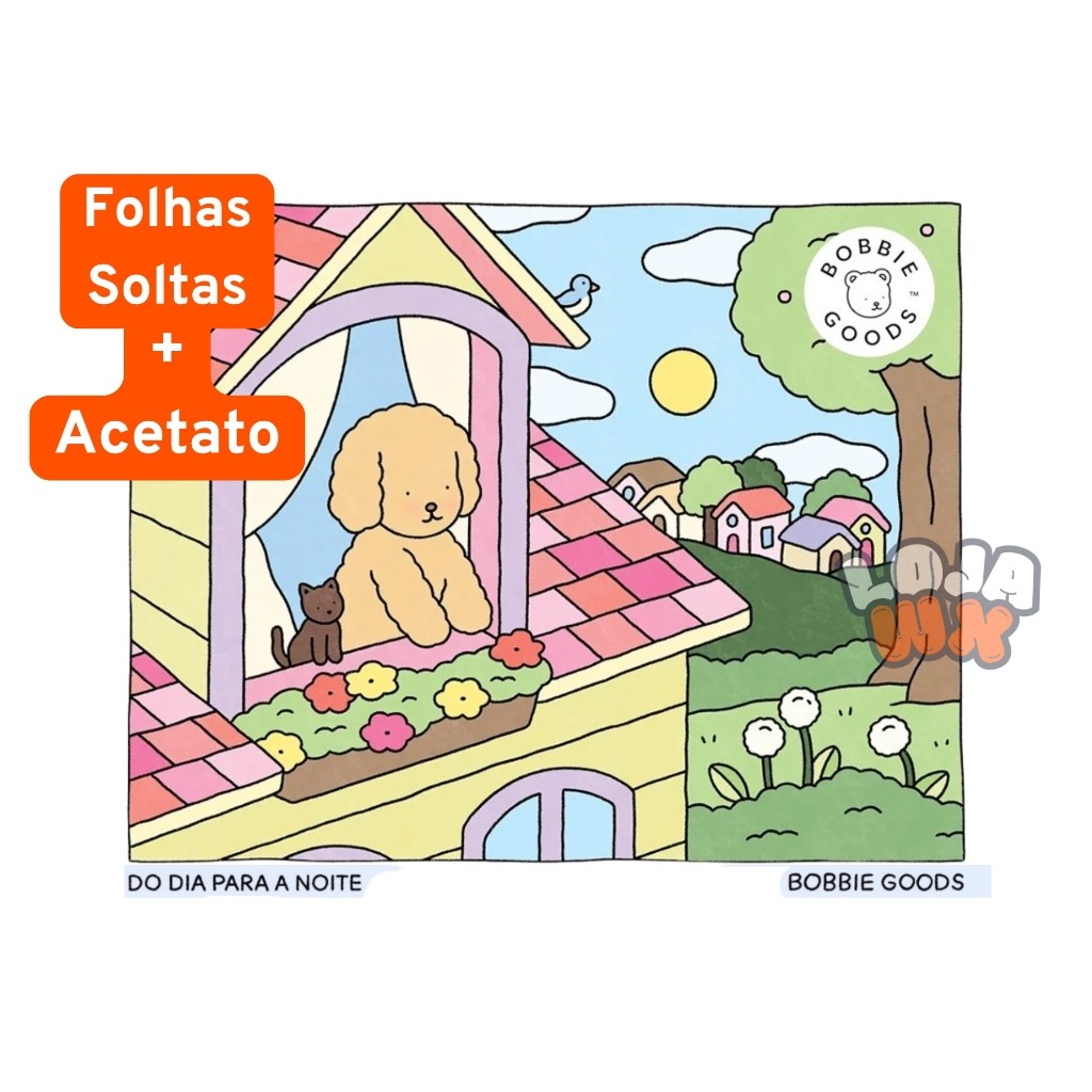 Bobbie Goods: Do Dia para a Noite PT-BR: 26 Desenhos para Colorir ...