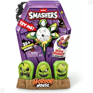 Smashers Horror House Luz E Som +35 Surpresas F0173-7 - Fun