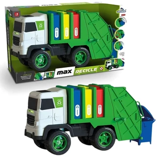 Caminhão De Lixo Reciclável Brinquedo Infantil Max Recicle 2034 Adijomar