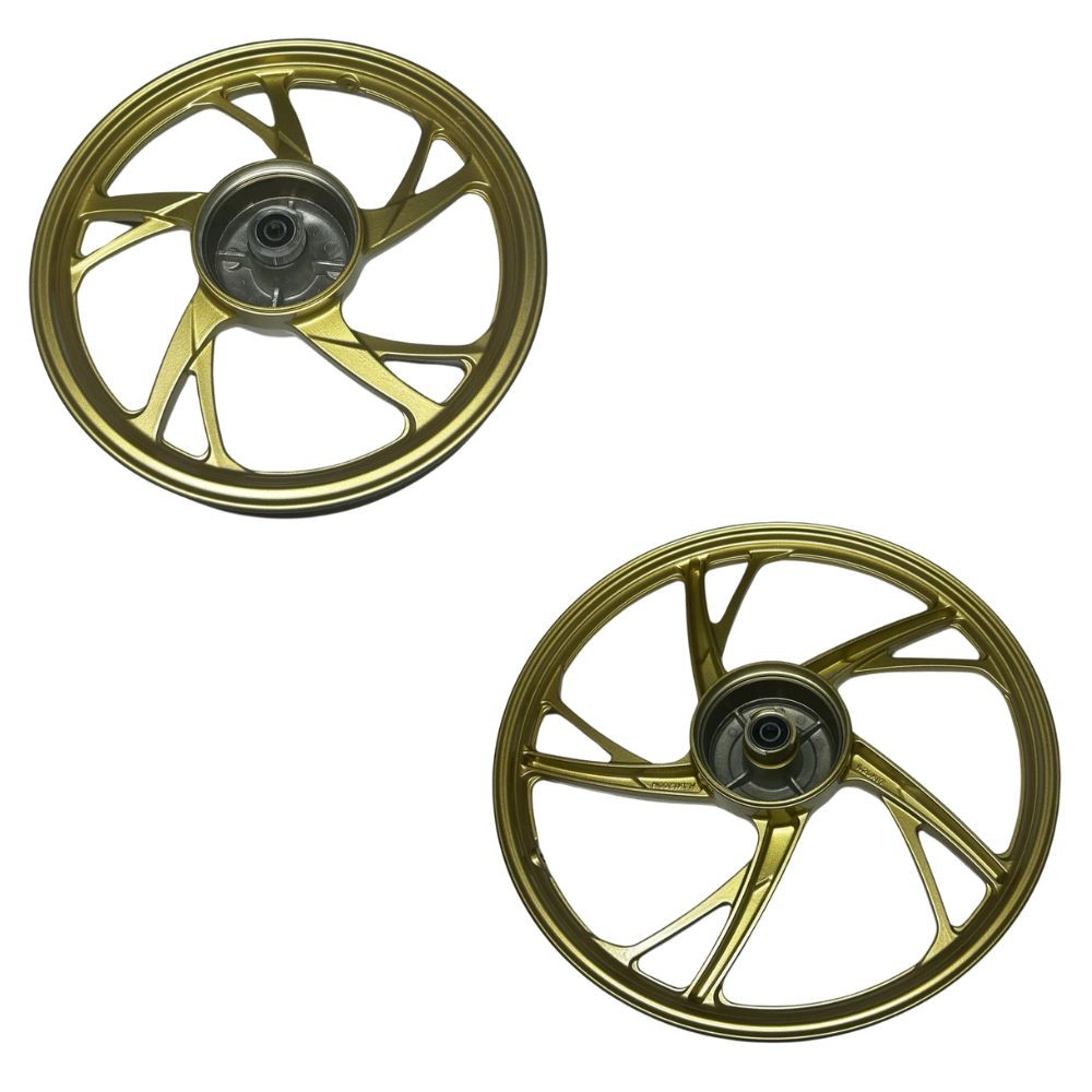 Rodas Liga Leve Biz 100/110i/125 Mod. Pé De Galinha (tambor)