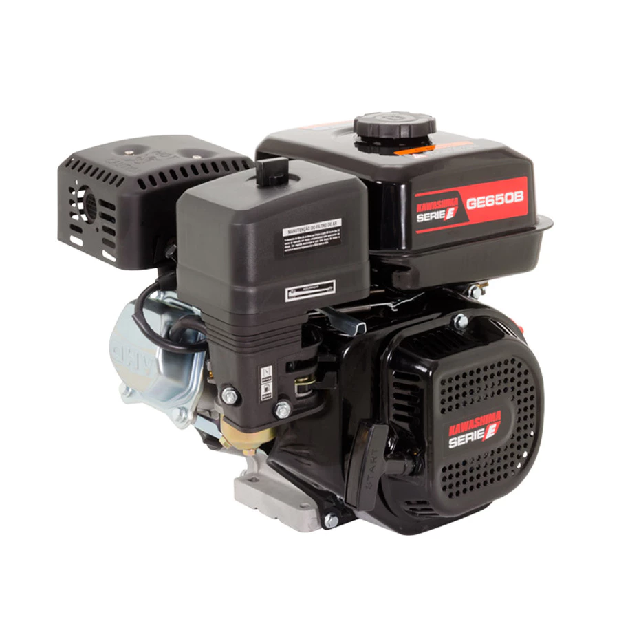 Motor Gasolina 6,5hp Partida Manual Profissional 196cc 4 Tempos Kawashima