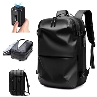 Mochilas de viagem 60l expansíveis armazenamento a vácuo à Impermeável negócios oxford ar livre Escola Bolsa laptop