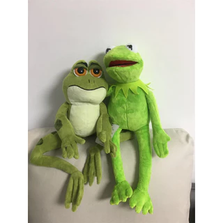 JAMXUN Novo 40cm Animal Selvagem Kermit Sapo Pelúcia Sapos Boneca Brinquedos De Aniversário Natal Para Menino Menina Cri
