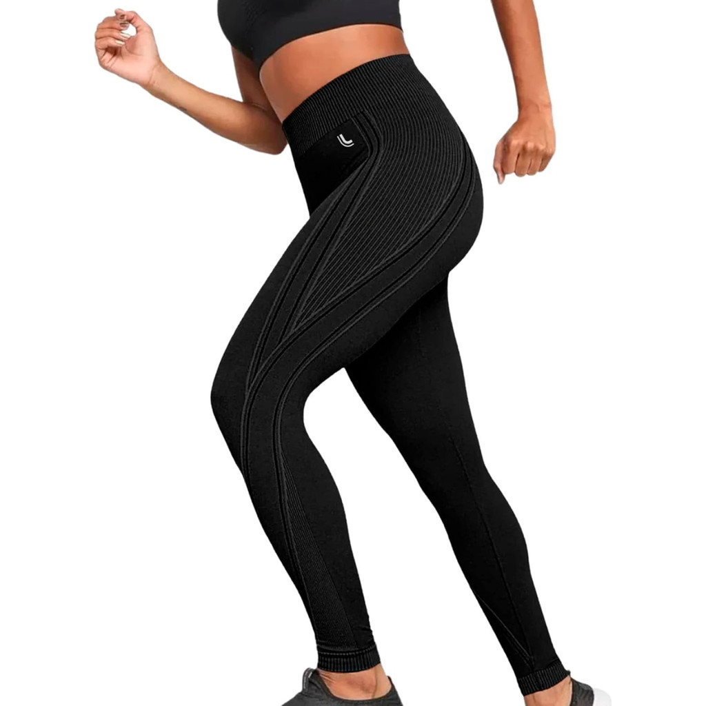 Calça Legging Max Lupo Original Feminina Sport Fitness Academia Cintura ...