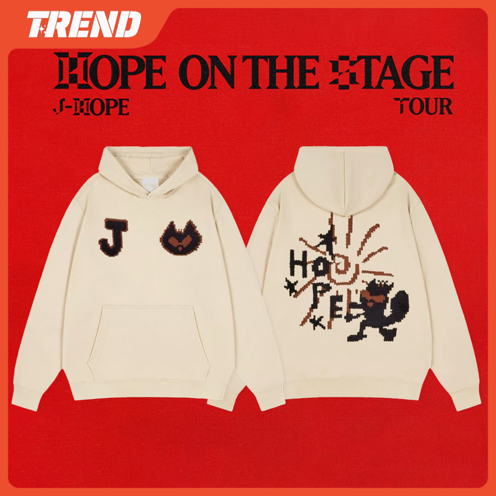 KPOP BTS J-HOPE Tour'on THE STAGE Merch Hoodie Moda Solta