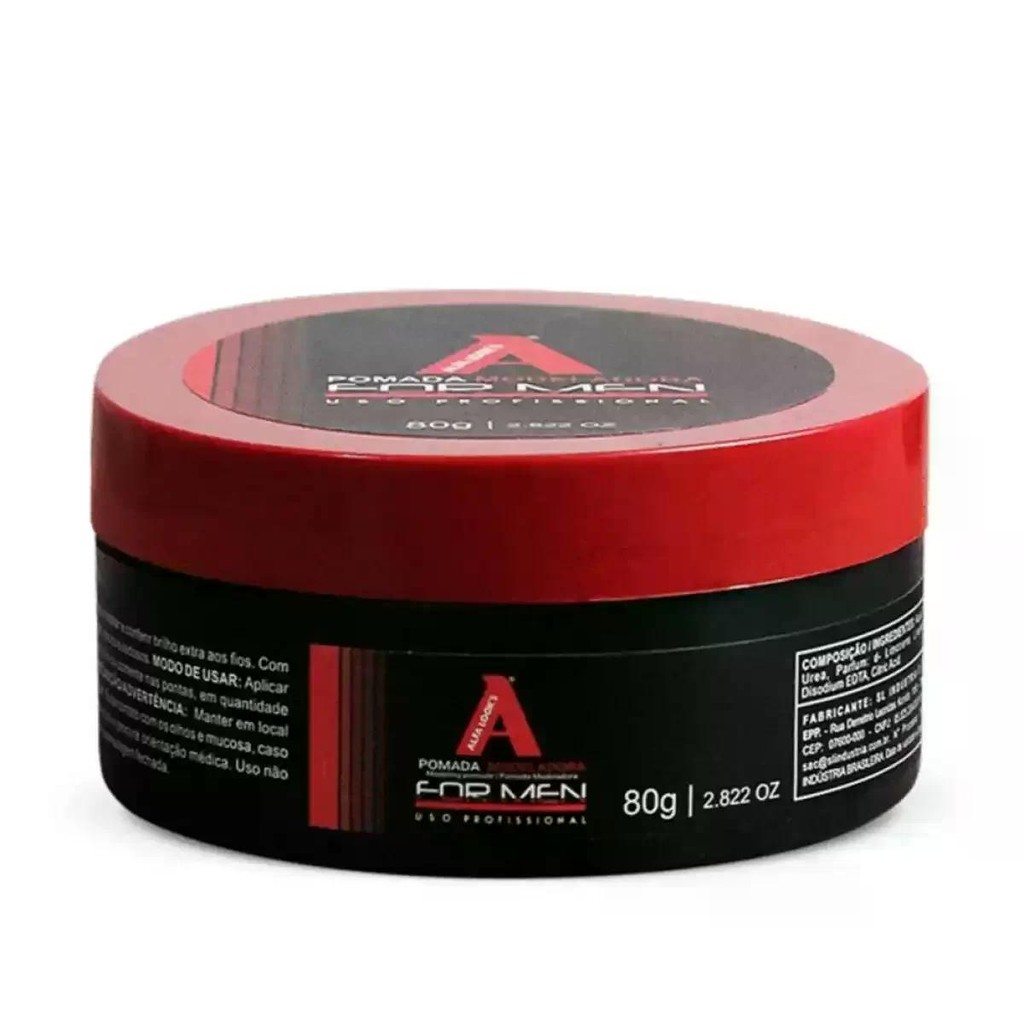 Pomada Modeladora Alfa Looks 80G | Shopee Brasil