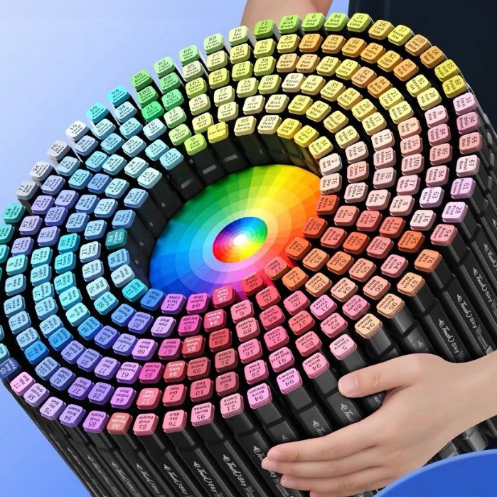 80/100/120/168 Cores Touch marker Caneta Marcadora Com Ponta Dupla/Pintura De Arte/Aquarela/Material Escolar/Escritório