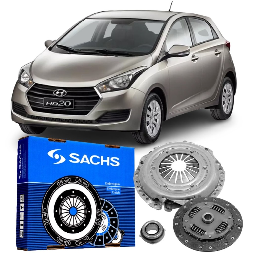 Kit Embreagem Sachs Para Hb20 Hb20s 1.0 12v 2012 A 2022 | Shopee Brasil