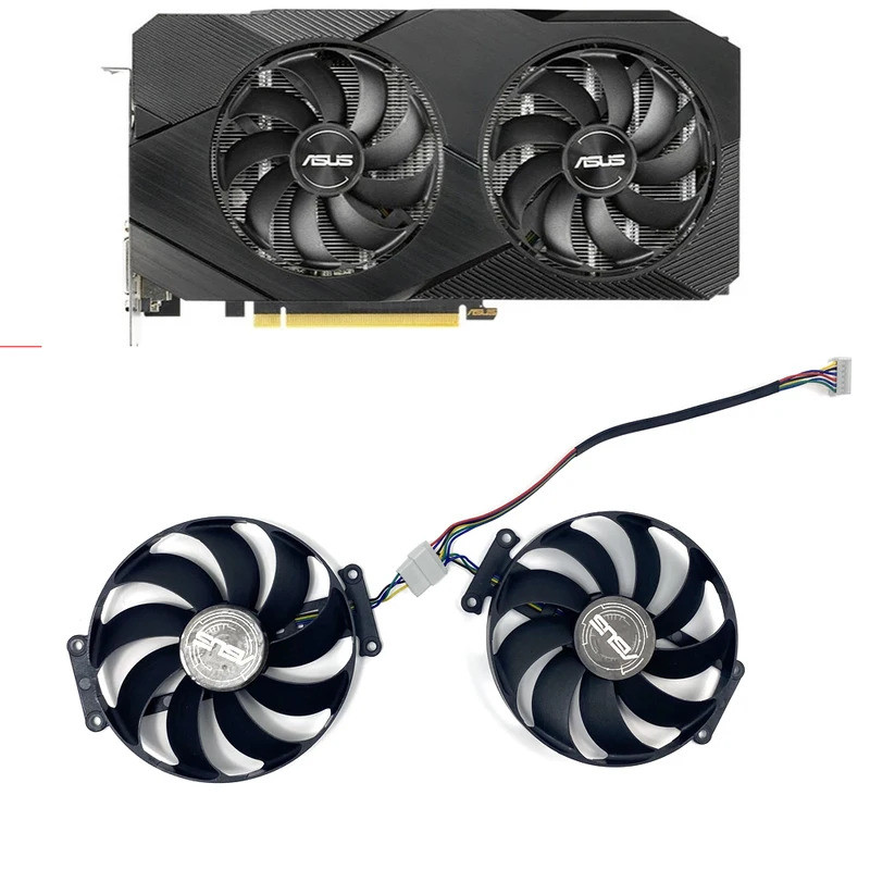 Dotodo Ventilateurs Carte Graphique T129215SU Pour ASUS ROG STRIX RTX 2070 2080 Super Ti