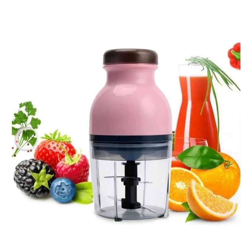 Mini Moedor Elétrico De Carne De Alimentos Picador De Frutas