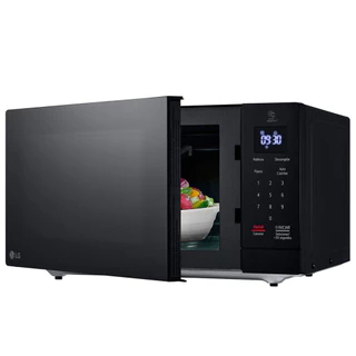 Micro-Ondas LG 30L Preto 127V Limpa Fácil