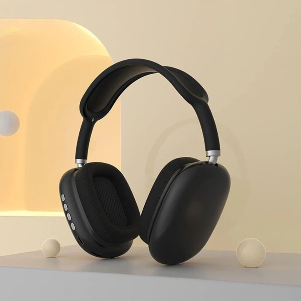 Fone de Ouvido Bluetooth P9 com microfone Headphone | Shopee Brasil
