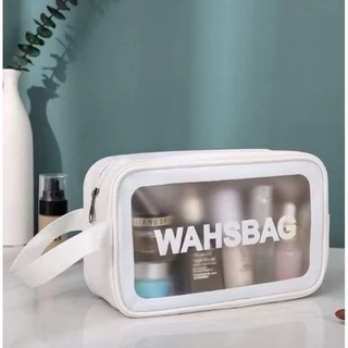 Tamanho médio Bolsas Washbag Transparente À Prova Maquiagem Transparente Impermeável Feminina  De Água para Viagem em Oferta na Shopee