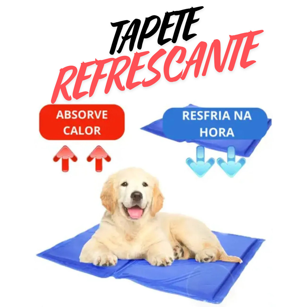TAPETE GELADO COLCHONETE REFRESCANTE PARA GATO E CACHORRO