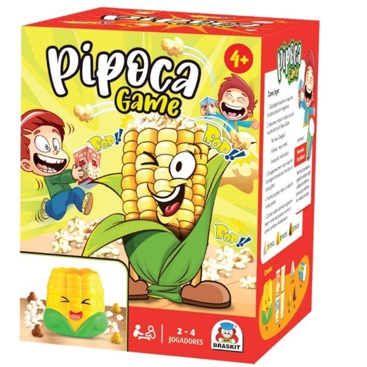 Jogo Pipoca Game Pula Pula Pipoquinha Brinquedo Infantil Pega Pipoca ...