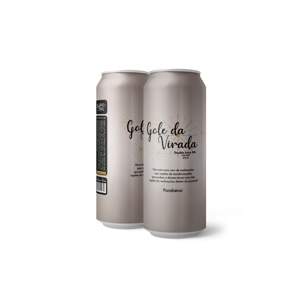 Cerveja Captain Brew - Gole da Virada | Shopee Brasil