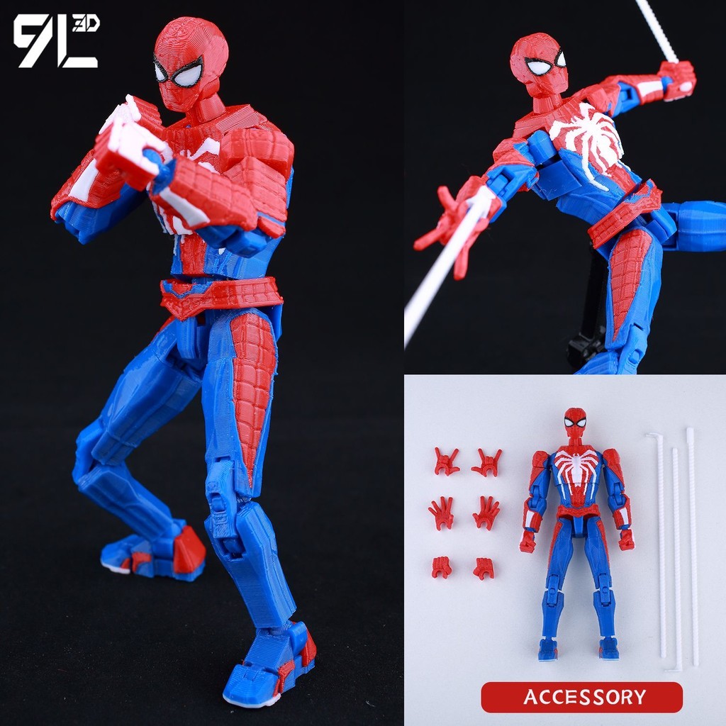 9L3D Impresso Lucky Dummy 13 Jujutsu Anime Multi-Jointed