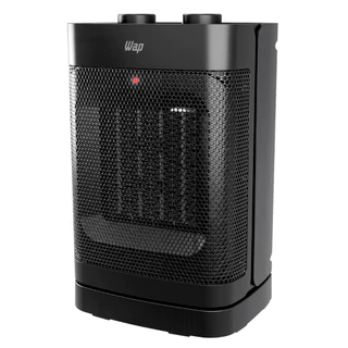 Aquecedor Elétrico 3 em 1 Air Heat Ceramic Preto 127V Wap