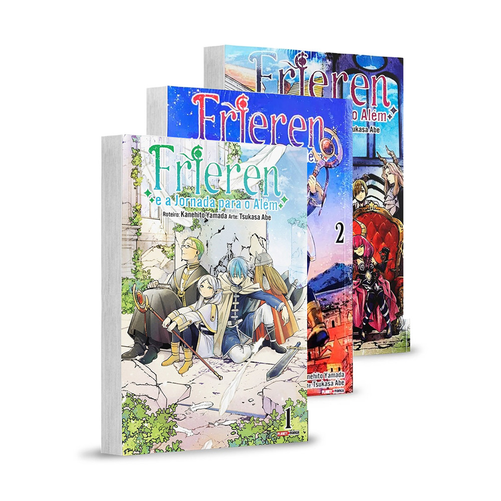 Mangá - Frieren e a Jornada para o Além - Kit com as edições 1 a 3