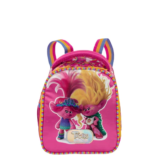 Lancheira Escolar Especial Trolls Sisters Sestini em Oferta na Shopee