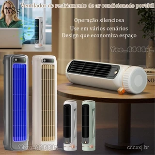 Ar Condicionado Portátil Com 3 Modos Mini Ventilador Torre Ajustável Ac Cooler Pessoal Para Mesa Em Casa Workplace Shipp