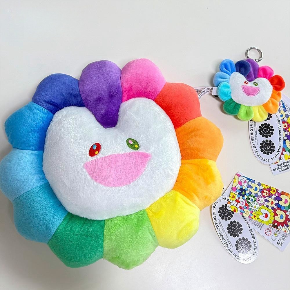 Kpop Idol NWJNS MURAKAMI Chaveiro De Pelúcia De 10 Cm (Flor) 30