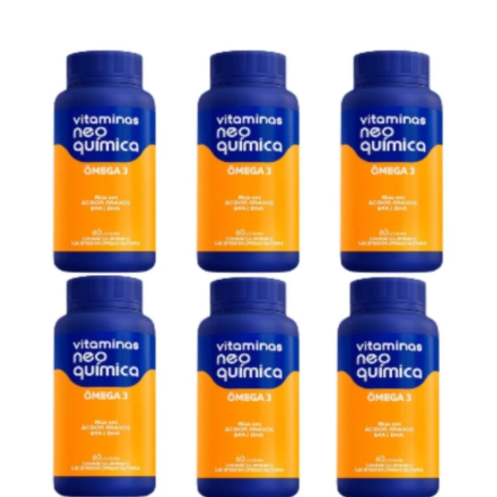 Kit 6x Ômega 3 C/60 Cápsulas - Neo Quimica