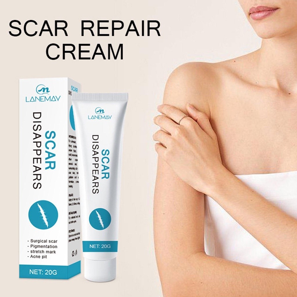 Cicatriz 20g Da Remoção Do Gel Creme Cuidado Reparo Pomada Com Marca De ...