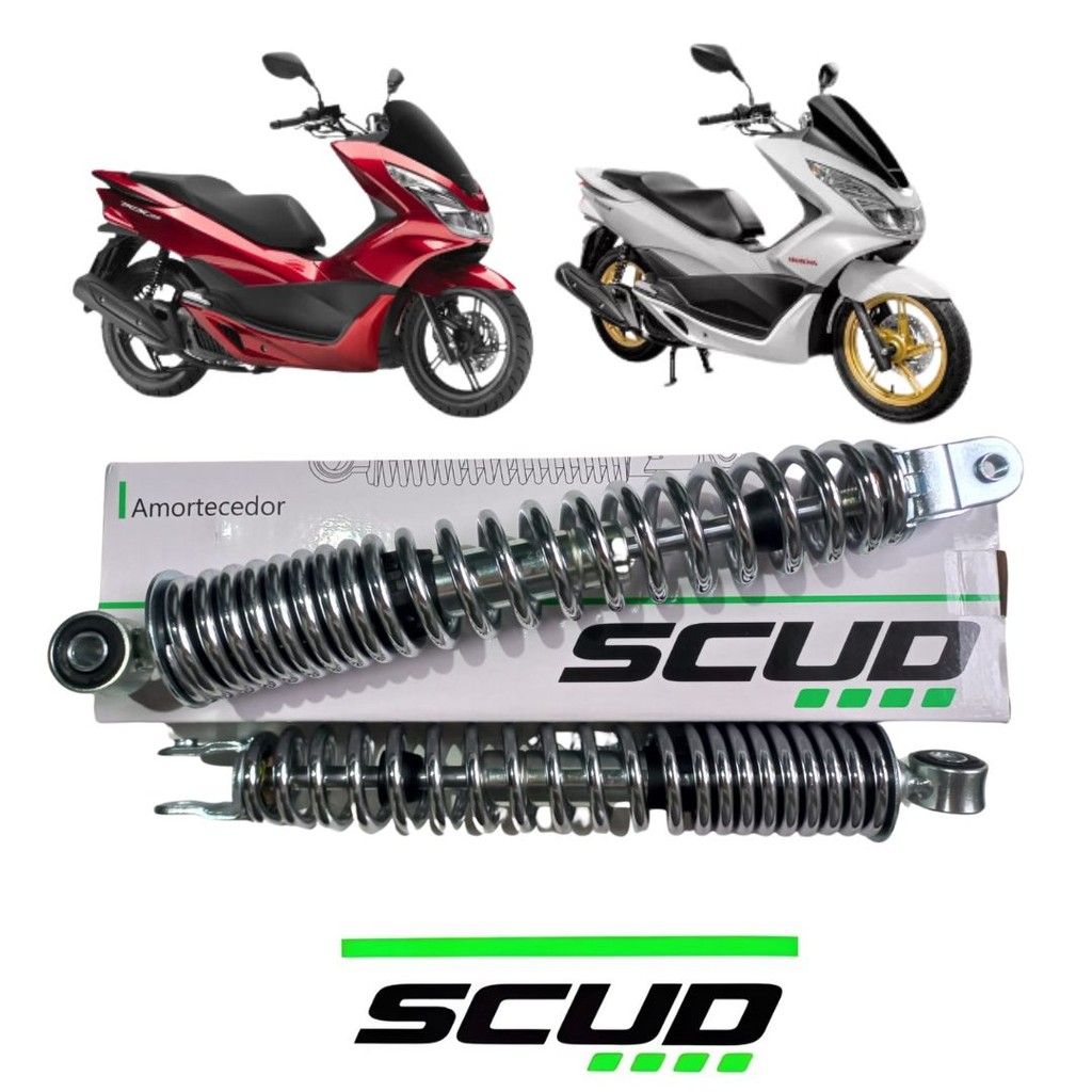 Amortecedor Traseiro Honda Pcx 150 2014 A 2018 Par Scud | Shopee Brasil