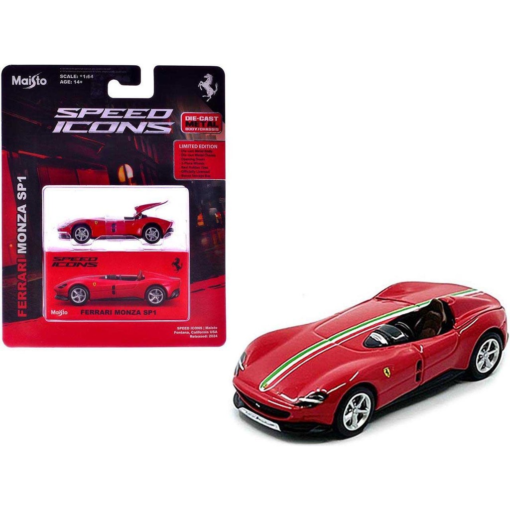 maisto Ferrari 17台セット Miniatura Ferrari Monza SP1 Speed Icons Maisto 1/64 | Shopee Brasil