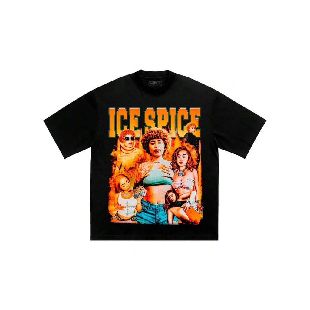 Camiseta ice Spice Rap Bootleg Vintage Blusa Camiseta Unissex | Shopee ...