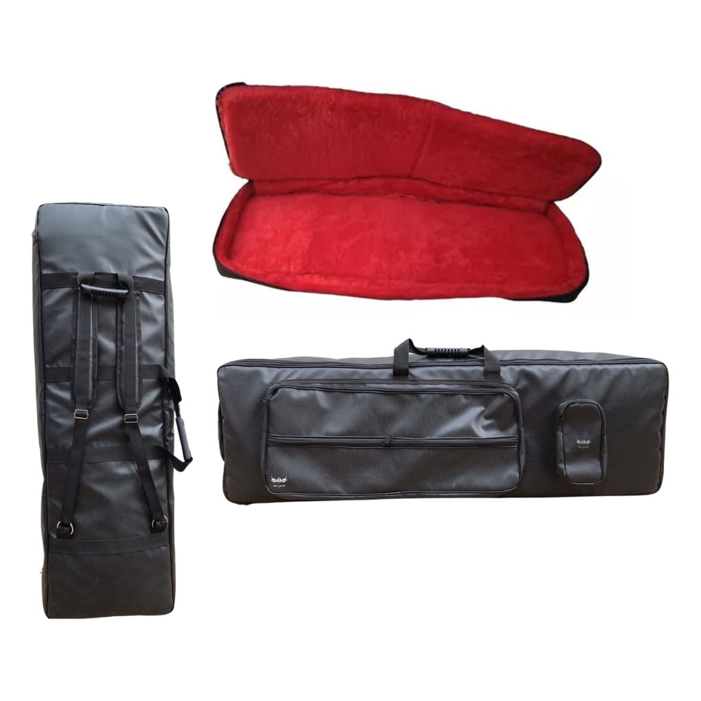 Capa Bag Teclado Korg Tr 88 1,44x39 Bag Couro Impermeável