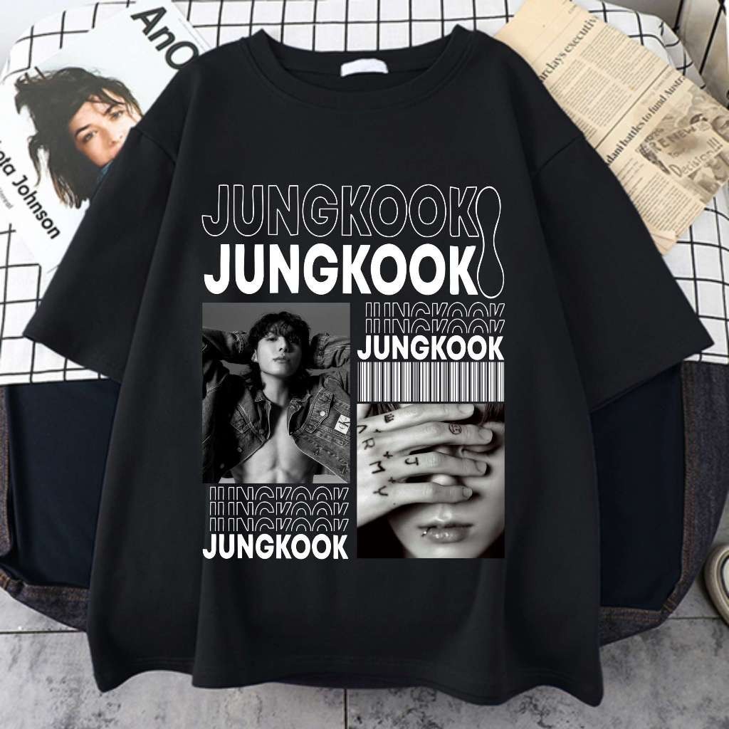 BTS 防弾少年団 JUNGKOOK Tシャツ HOODY ジョングク セット bts jungkook em Promoção na Shopee Brasil 2026