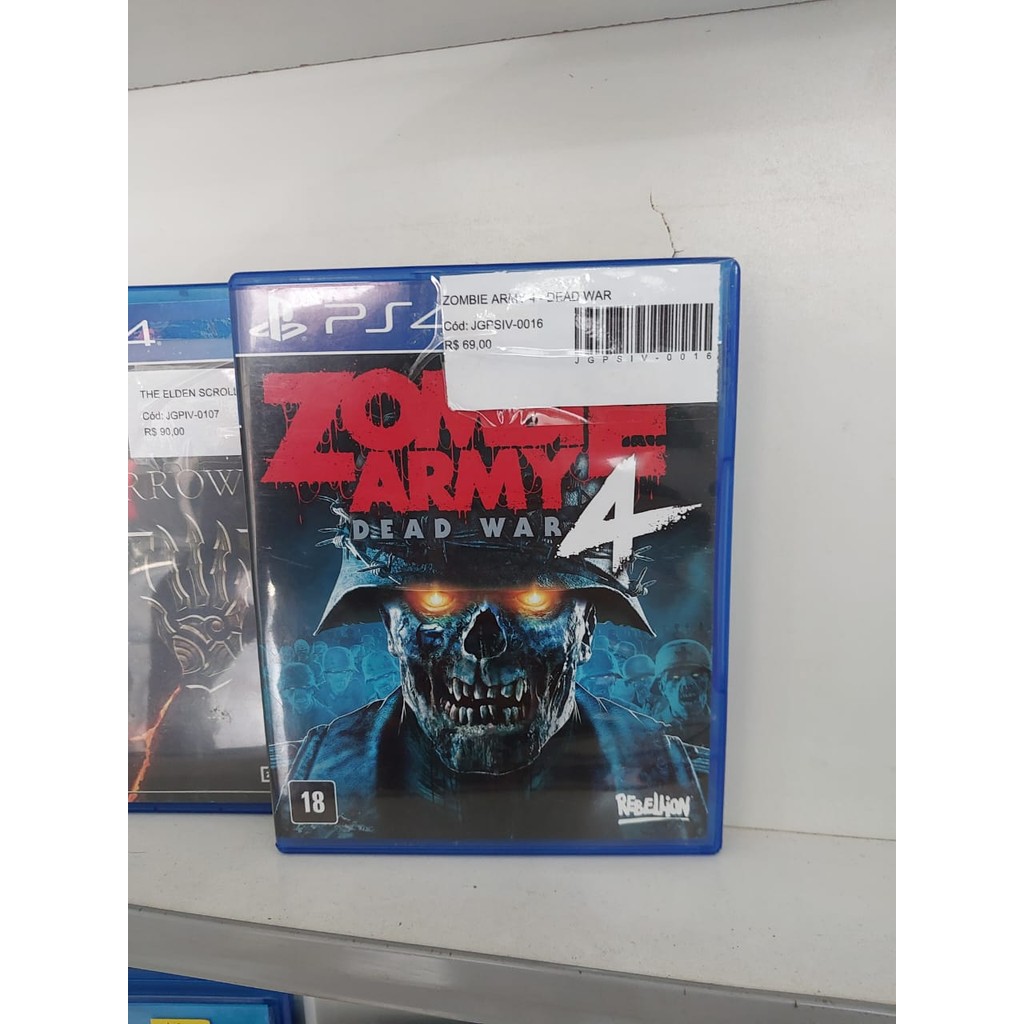 Jeu PS4 Zombie Army 4: Dead War - Édition Spéciale - Region Free - Neuf Scellé
