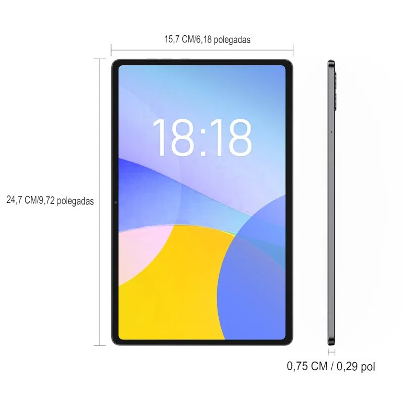 Tablet N-ONE Npad Y1, Android 13, 8GB (4+4) RAM 64GB, Tela 10.1
