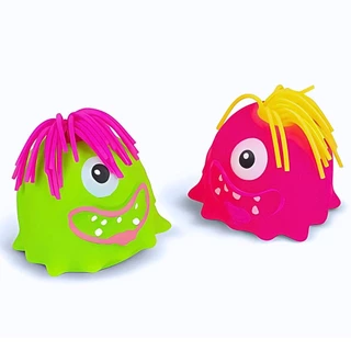 Brinquedo de Apertar Squishy Anti estresse Monstrinho Com Cabelo Sortido - Castela