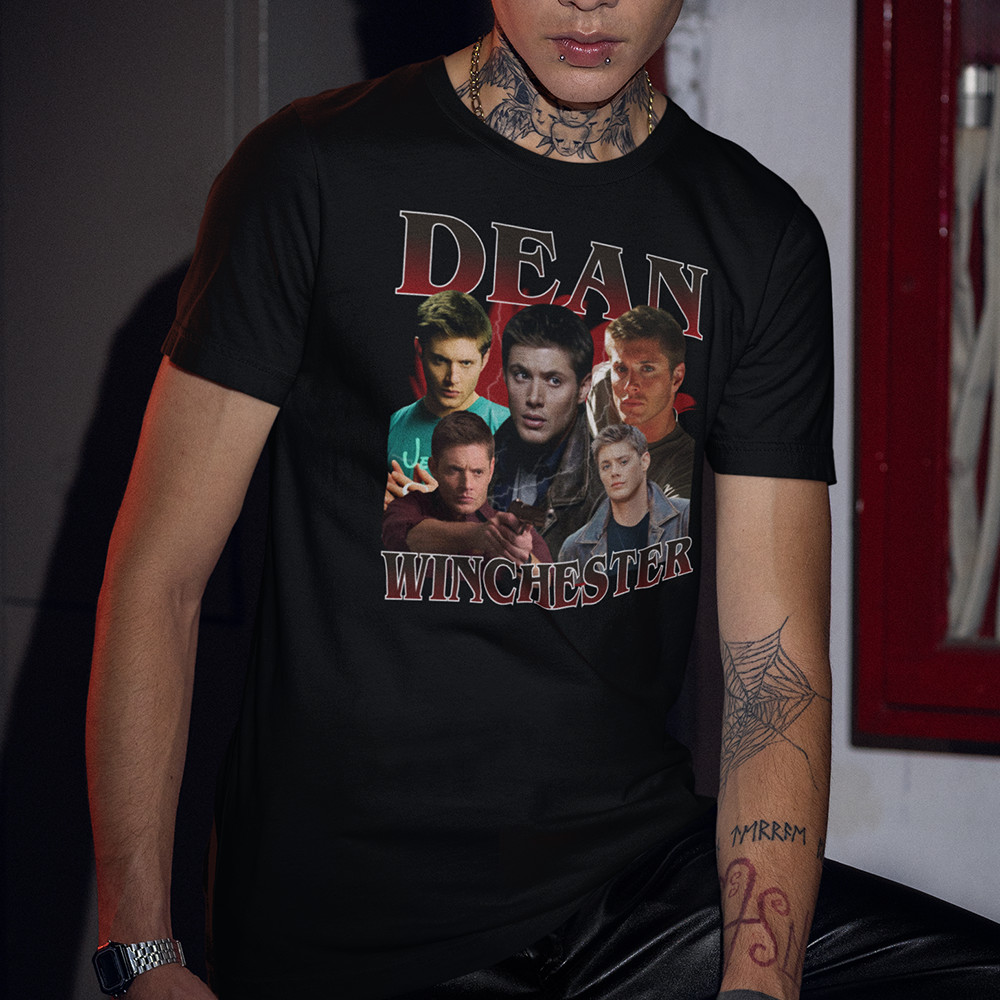 Camiseta Dean Winchester Algodão Unissex Sobrenatural Serie | Shopee Brasil