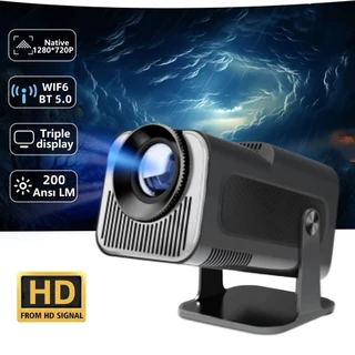 Projetor Smart HY 320 Android Full HD 1280x720 Bluetooth Wi-fi em Oferta na Shopee