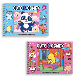 Combo Cute & Comfy Super Extra 03 - Kit com 2 Livros - Capa Dura Holográfica em Oferta na Shopee