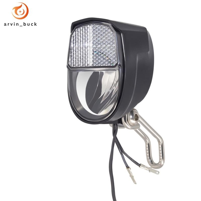 Dínamo Bicicleta Luz Dianteira Conjunto De Entrada AC 6V 3W LED Farol Acessórios Da