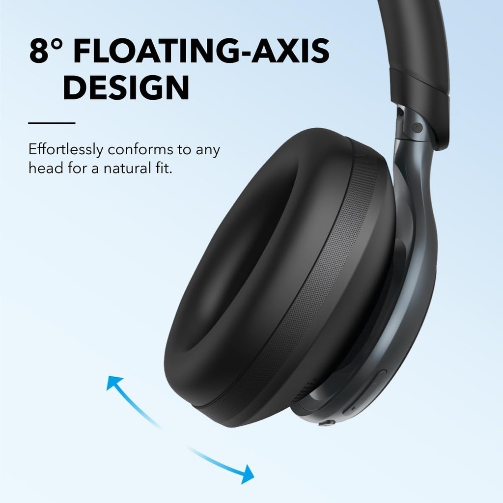 Fone de ouvido De Anker Soundcore Space One, Cancelamento de Ruído