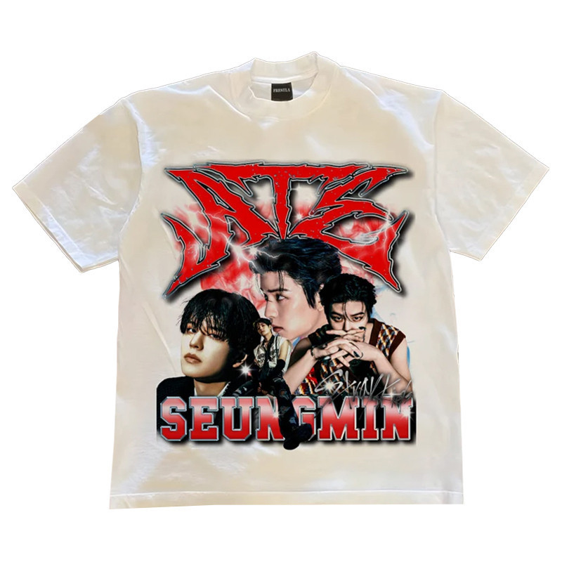 Camiseta Stray Kids ATE T-Shirt SEUNGMIN Kpop Dominate Tour