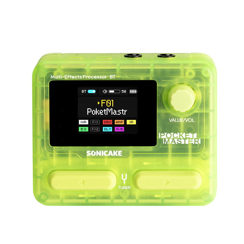 Sonicake Pocket Master Guitarra Elétrica Dispositivo De Efeito