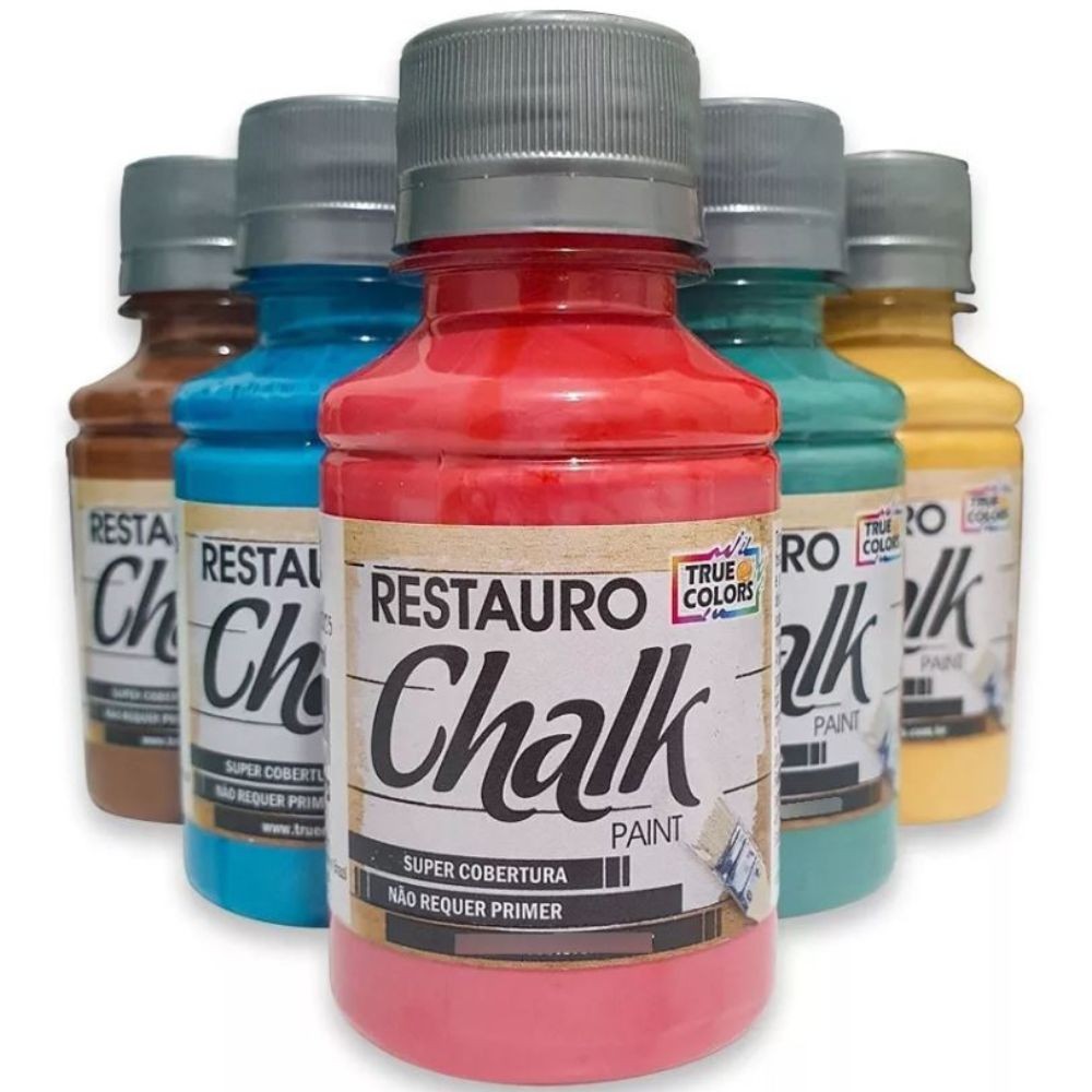 Tinta Restauro Chalk True Colors 100 ml | Shopee Brasil