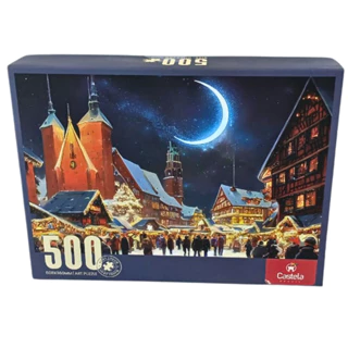 Quebra Cabeca Noite De Inverno Na Rua 500 Peças - Castela
