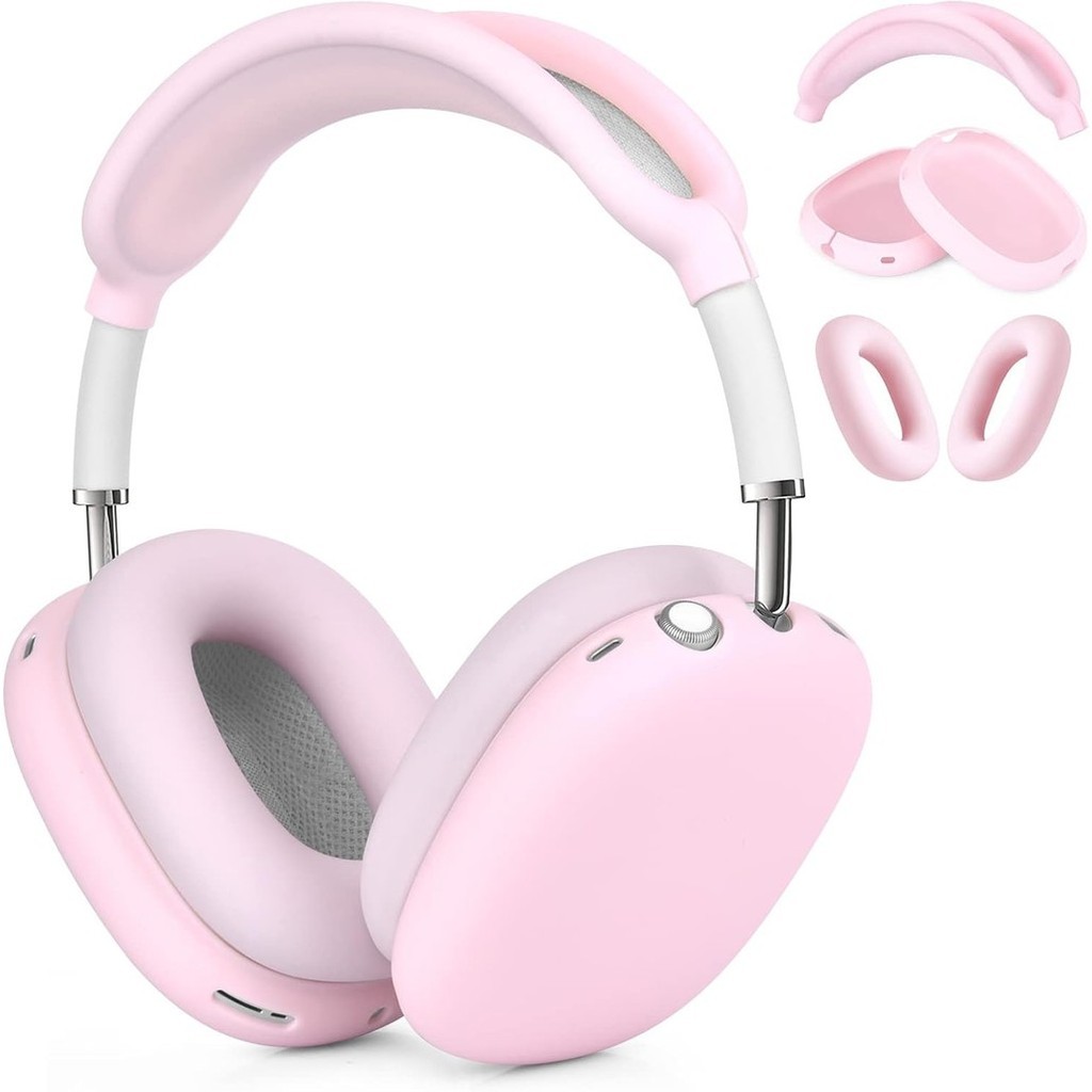 Apple AirPods Max ピンク Lightning Capa Para Fones De Ouvido AirPods Max , De Almofada/Copos Faixa De