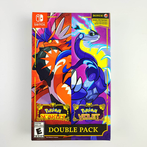 Pokemon online Scarlet and Violet Double Pack for Nintendo Switch